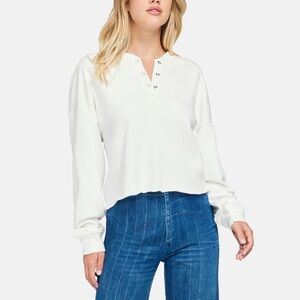NWT Wildfox Essentials Miami Henly Button up Sweater